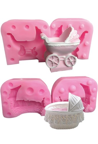 Pram silicone moulds - pram,