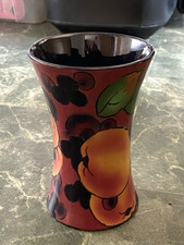 ROYAL STANLEY WARE JACOBEAN VASE excellent