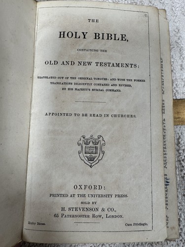 Antique holy bible with - antique,