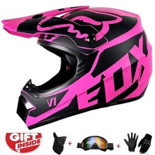 Adult Off-Road Motocross Helmet ATV MTB DH DOT Approved Full Face UK STOCK