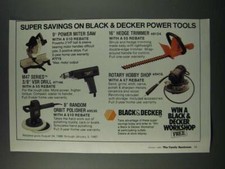 1986 Black & Decker Ad - Power