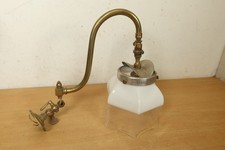 Antique Brass Gas Lamp Art