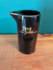 Long John Scotch Whisky Ceramic Water Jug Breweriana Pub Bar