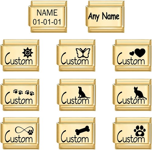 Custom italian charms link - charms,