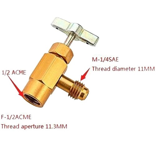 R134a bottle opener - 1/4",