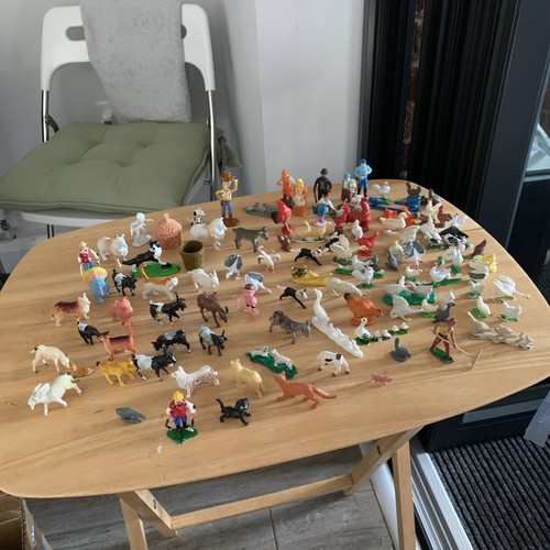Vintage toy farm yard - vintage,