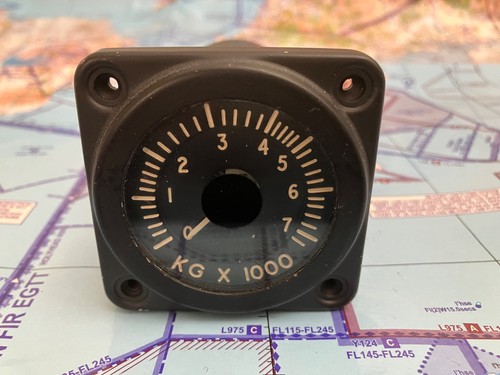 Aircraft cockpit fuel quantity - aircraft,