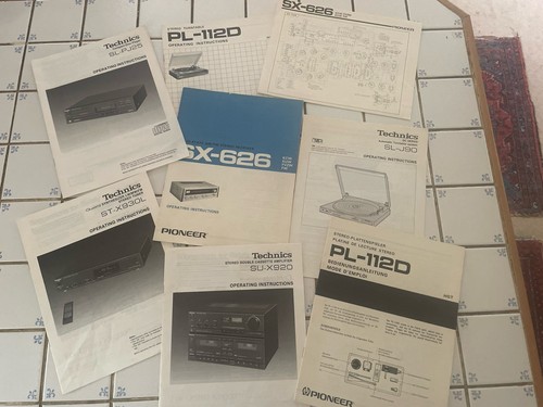 Vintage pioneer technics - vintage,