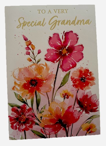 Grandma birthday card 7x5 - grandma,