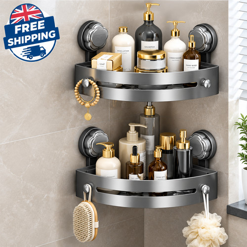 Bathroom corner shower shelf - bathroom,