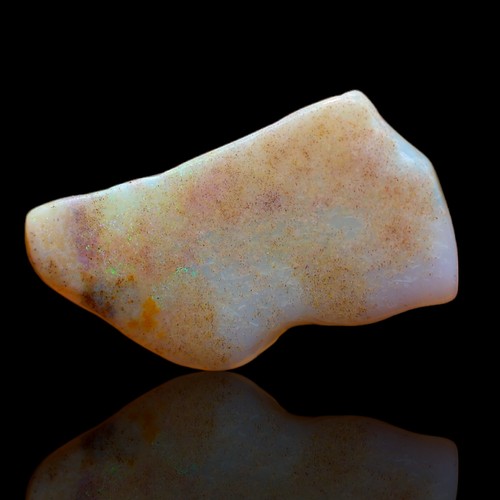 Natural fire opal gemstone - natural,