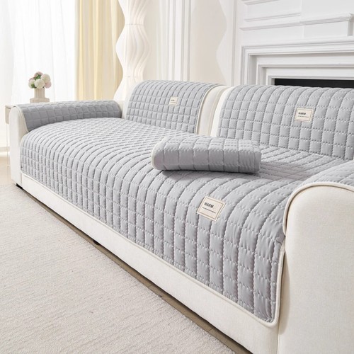 Quilted anti slip sofa - sofa, cover