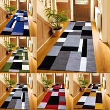 Non Slip Hall Runner Rug Long
