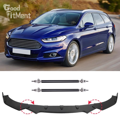 Glossy black front - front, bumper