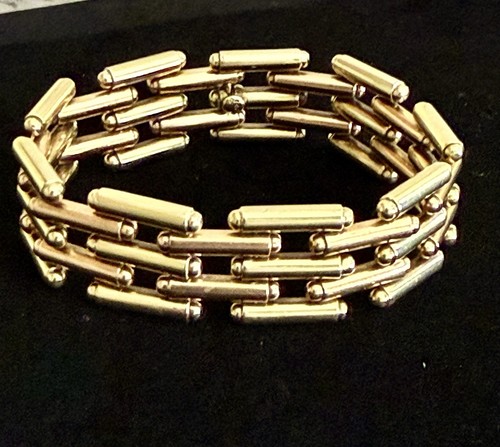 Vintage 14k gold gate link - 14k,