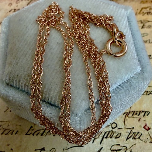 14k 583 vintage rose gold - 583,