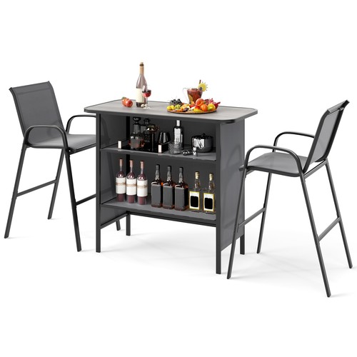 Costway piece outdoor - piece, bar