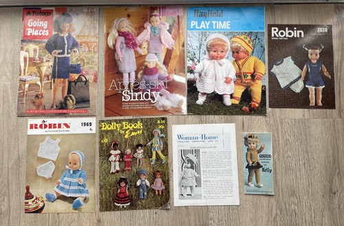 Dolls clothes knitting - dolls,