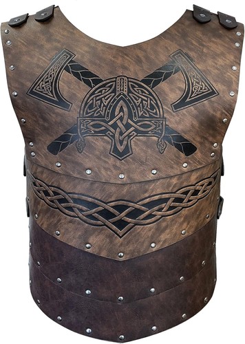Viking faux leather embossed - faux,