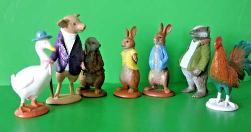 Peter rabbit figures cake - rabbit,