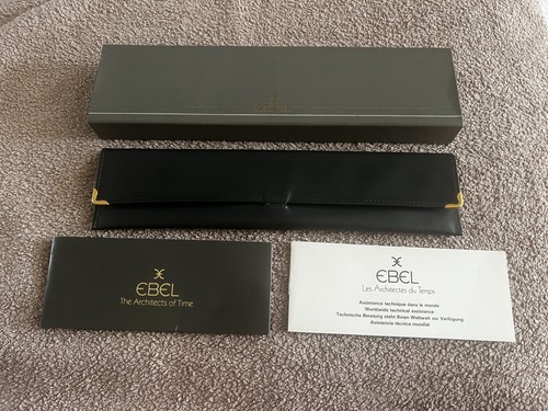 Ebel vintage leather - leather, watch