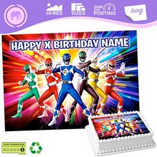 Power Rangers Cake Topper