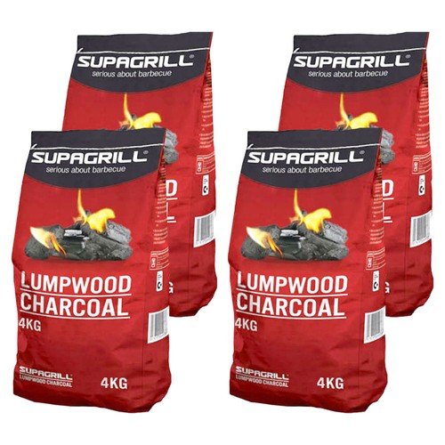Supagrill lumpwood charcoal - charcoal, 4