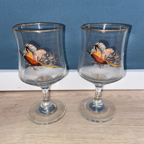 Vintage pheasant in flight - vintage,