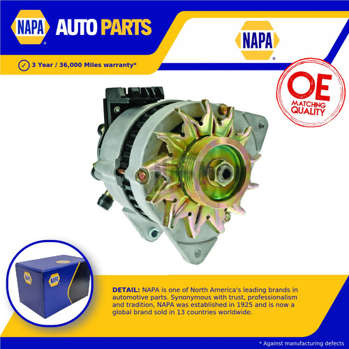 Alternator nal1001 napa - alternator,