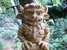 Gothic Lincoln Imp Wall Plaque - Portland or Cotswold Stone Measures 127 x 127mm