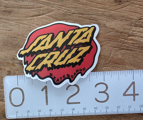 Santa cruz decal - cruz,