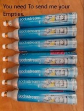 sodastream co2 cylinder refill service / exchange / refill cylinder / send empty