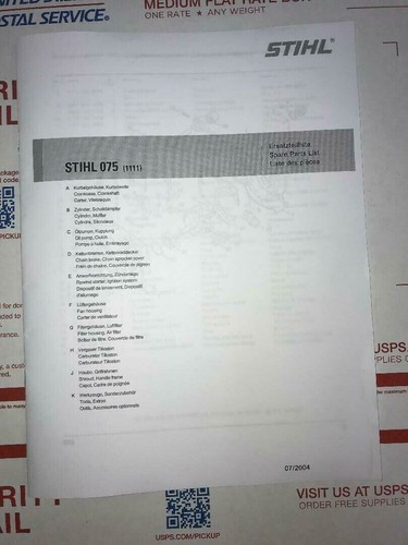 075 stihl chainsaw illustrated - 075,