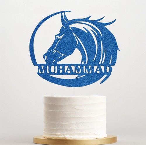 Horse personalised birthday - personalised,