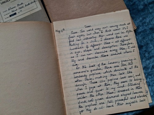 Vintage 1940 50s - vintage, school