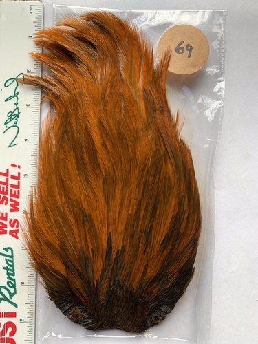 Fly tying cock cape - , top