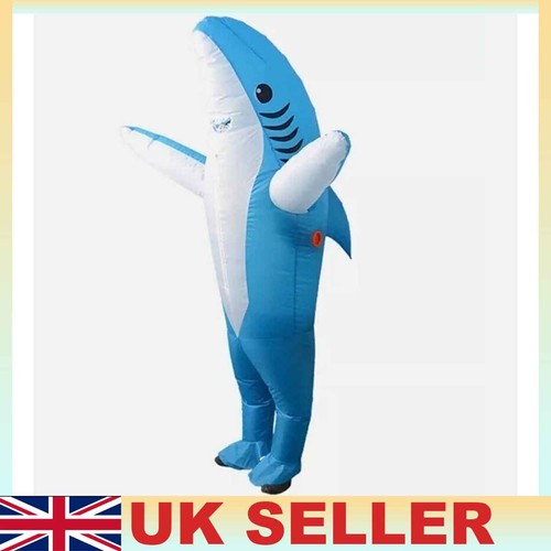 Inflatable shark costume - shark, adult