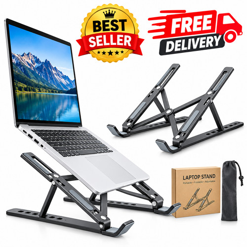Adjustable foldable laptop - adjustable,