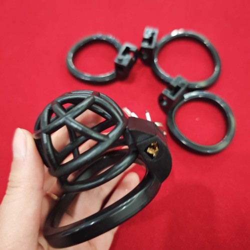 New resin male - male, cage