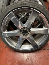 Chrome 20 Inch Juno Vogue Jdm Wheels Multi Stud  5x113 And 5x114 Fitment