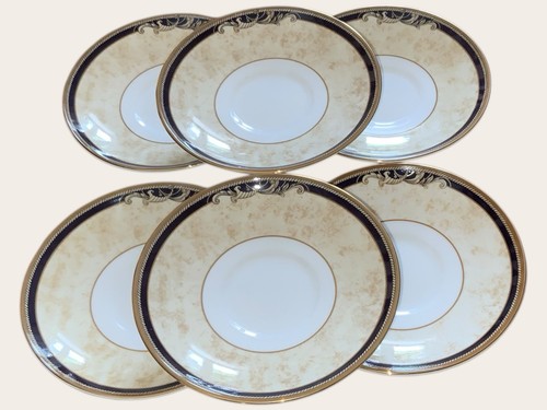 Wedgwood cornucopia saucers - cornucopia,