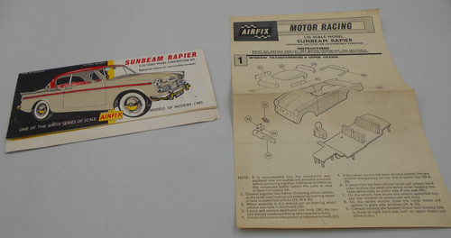 Airfix sunbeam rapier hang - airfix,