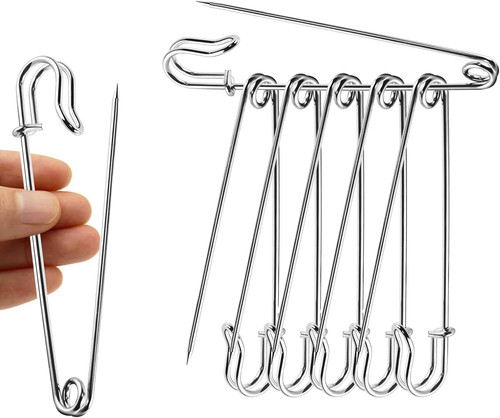6pcs inch large safety - 4, pins