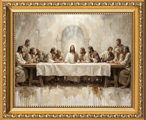 The last supper jesus with - the,