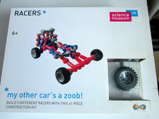 Science Museum ZOOB Racers Car Construction Kit - Complete Still Sealed NEW