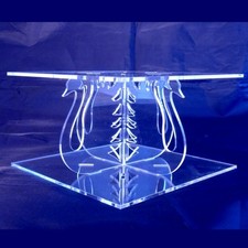 Swans Square Acrylic Pillars