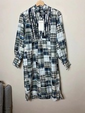 Antik Batik Jerro patchwork dress - Cream and black - XS - Brand new