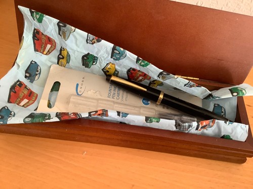 Cross fountain pen gold nib - fountain,