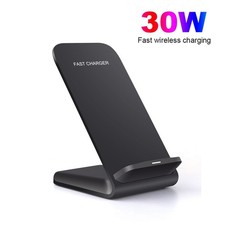 35W Fast Wireless Charger Charging Stand Dock for Apple iPhone & Samsung iPhone