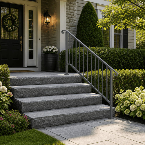 Outdoor handrail for steps - handrail, 4